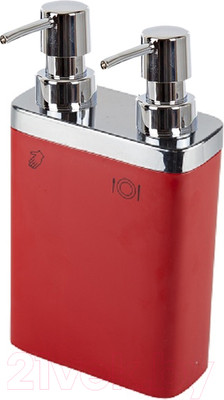 Дозатор моющего средства Primanova M-E11-04 (красный)