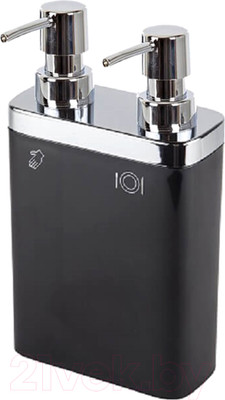 Дозатор моющего средства Primanova M-E11-06 (черный)