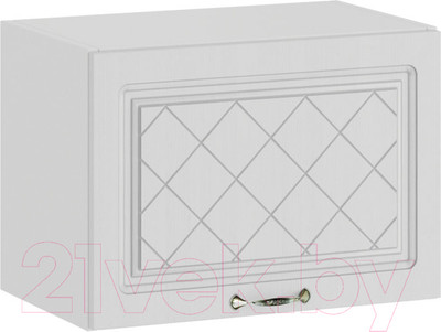 Шкаф навесной для кухни ТриЯ Бьянка 1В5Г (белый/дуб белый)