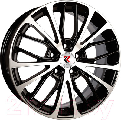 Литой диск RepliKey R194 Camry 17x7" 5x114.3мм DIA 60.1мм ET 45мм BK/FP