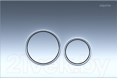 Кнопка для инсталляции Aquatek KDI-0000018 (хром глянец)