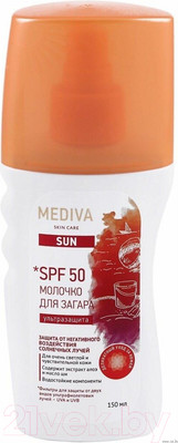 Молочко солнцезащитное Mediva Sun SPF50 / 103322 (150мл)