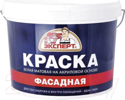 Краска Эксперт Фасадная акриловая (14кг)