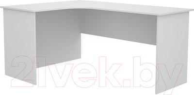 Письменный стол МДК СПУ-П угловой 1600x1200x755 (правый, белый)