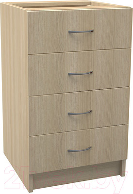 Тумба МДК ТБ1 приставная 454x456x739 (дуб млечный)