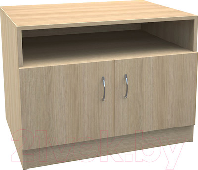 Тумба МДК ТБО для оргтехники 800x621x600 (дуб млечный)