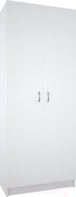 Стеллаж МДК СЛШ2 широкий закрытый 780x386x2000 (белый)