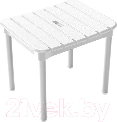 Стул для ванной Primanova Ecaliptus M-KV33-01 (белый)