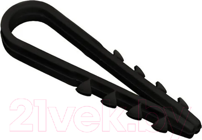 Дюбель-хомут КС ДХК-10 5-10 (100шт, черный)