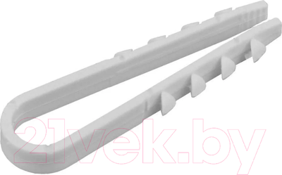 Дюбель-хомут КС ДХК-18 11-18 / 93322 (100шт, белый)