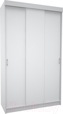 Шкаф-купе МДК СК1 3-х створчатый 2020x1300x520 (белый)