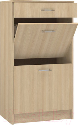 Тумба для обуви МДК ПРО 1100x600x400 (дуб млечный)