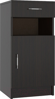 Тумба МДК ПРТ1 с ящиком 870x400x400 (венге)