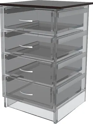 Столешница для тумбы МДК 450x580 (венге)