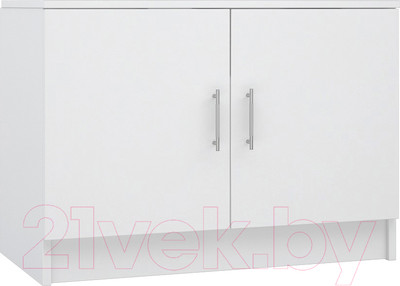 Тумба МДК ПРТ2 широкая 550x800x400 (белый)