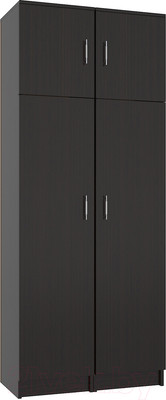 Шкаф МДК ПРШ1 2-х створчатый 2020x800x400 (венге)