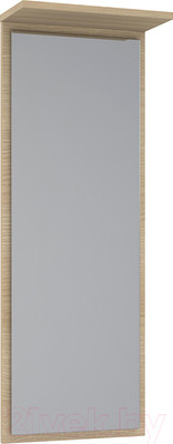 Зеркало МДК ПРЗ 400x1120x200 (дуб млечный)