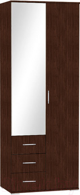 Шкаф МДК ГШ1 2-х створчатый 2120x800x450 (венге)