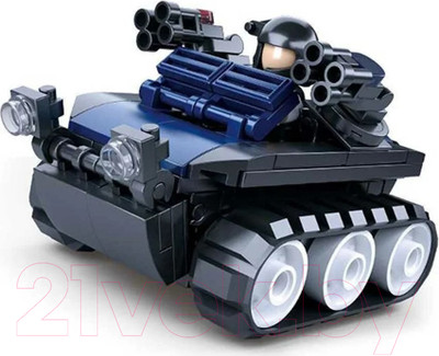 Конструктор Sluban Полиция / M38-B0760B (115эл)