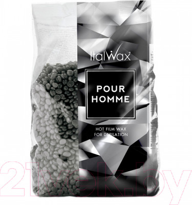 Воск для депиляции ItalWax Для мужчин горячий пленочный в гранулах (1кг)