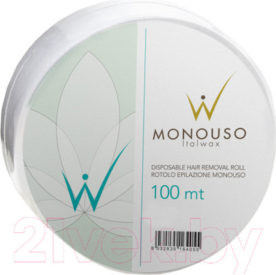 Полоски для депиляции ItalWax В рулоне 7см x 100м D000203