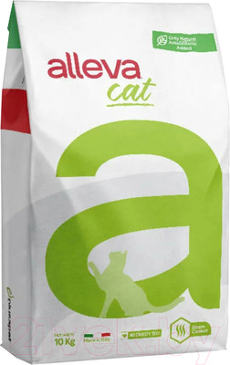 Сухой корм для кошек Alleva Эквилибриум с курицей для кастрир. и стерилиз. / P61066 (10кг)