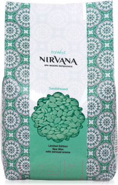 Воск для депиляции ItalWax Nirvana Сандал горячий пленочный (1кг)