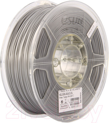 Пластик для 3D-печати eSUN PLA / т0025299 (1.75мм, 1кг, серебристый)