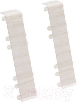 Соединитель для плинтуса Cezar Hi Line Prestige М163 Дуб Аспен Матовый (2шт, флоупак)