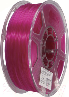 Пластик для 3D-печати eSUN PLA / т0025892 (1.75мм, 1кг, transparent, glass purpl)