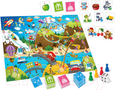 Настольная игра Русский стиль Тренажёр Речевой New / 03417