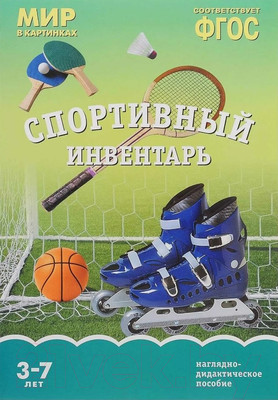 Наглядное пособие Мозаика-Синтез Мир в картинках. Спортивный инвентарь / МС10620