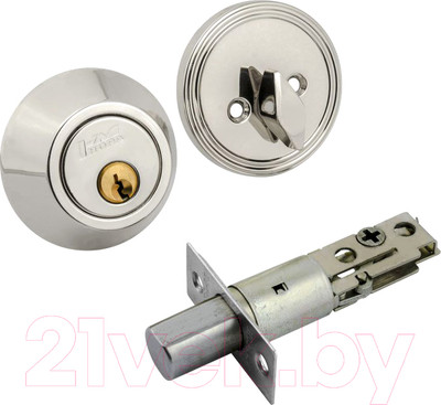 Замок врезной Нора-М D1 (хром)