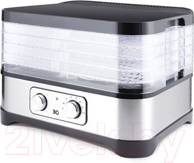 Сушилка для овощей и фруктов BQ FD1000 (черный/сталь)