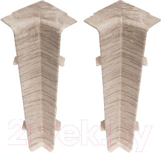 Уголок для плинтуса Cezar Hi Line Prestige М175 Дуб Альканта Матовый (2шт, внутренний, флоупак)