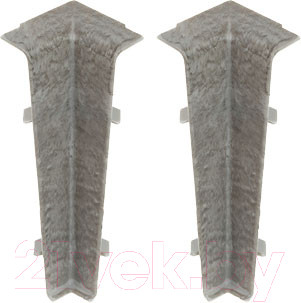 Уголок для плинтуса Cezar Hi Line Prestige М253 Камень 1 Матовый (2шт, внутренний, флоупак)