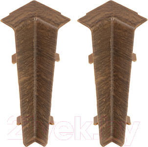 Уголок для плинтуса Cezar Hi Line Prestige М287 Орех Блюз Матовый (2шт, внутренний, флоупак)