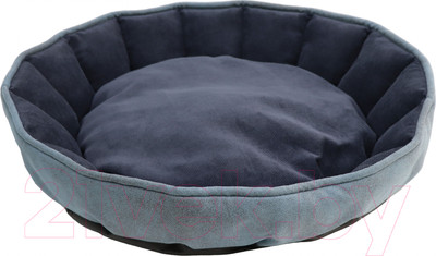 Лежанка для животных Кот и Пёс Амели №1 / Л4536М-Х (синий)