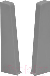 Заглушка для плинтуса Cezar Hi Line Prestige М088 Серый Матовый (2шт, флоупак)