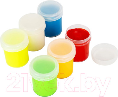 Пальчиковые краски Brauberg Kids / 192279 (6цв)