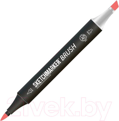 Маркер перманентный Sketchmarker Brush Двусторонний R91 / SMB-R91 (румяна)