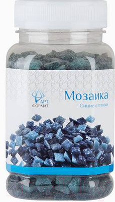 Мозайка для декорирования АртФормат Синие оттенки / AF08-011-06