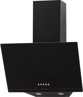 Вытяжка наклонная Krona Jina 500 PB / КА-00003844 (черный)