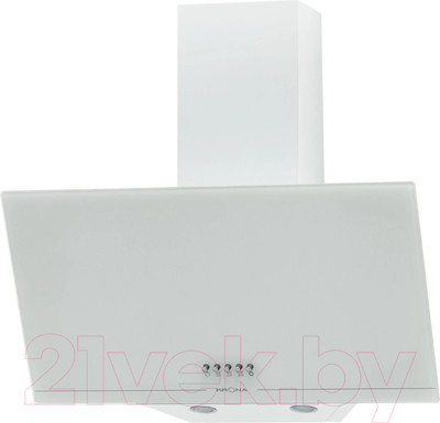 Вытяжка наклонная Krona Jina 600 PB / КА-00003847 (белый)