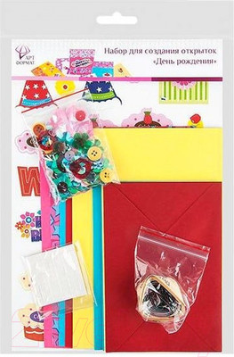 Набор для творчества АртФормат День рождения / AF07-041-05