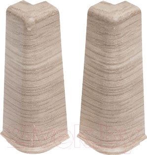 Уголок для плинтуса Cezar Hi Line Prestige М175 Дуб Альканта Матовый (2шт, наружный, флоупак)