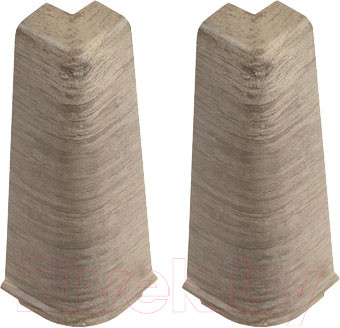 Уголок для плинтуса Cezar Hi Line Prestige М290 Дуб Кельтский Матовый (2шт, наружный, флоупак)