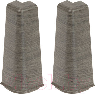 Уголок для плинтуса Cezar Hi Line Prestige М334 Дуб Оливер Матовый (2шт, наружный, флоупак)