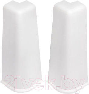 Уголок для плинтуса Cezar Hi Line Prestige P089 Белый Глянцевый (2шт, наружный, флоупак)