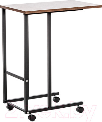 Приставной столик Импэкс Leset Уно (черный/шимо темный)